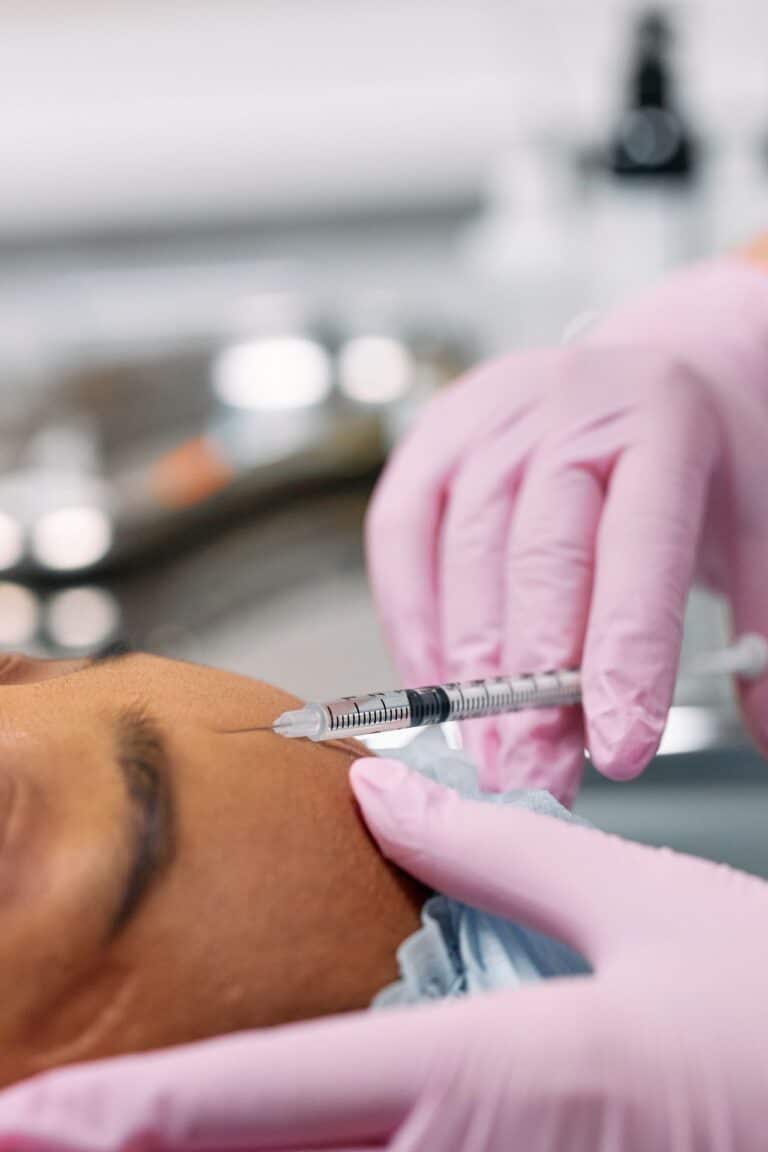 Botox i Panden og Læberne